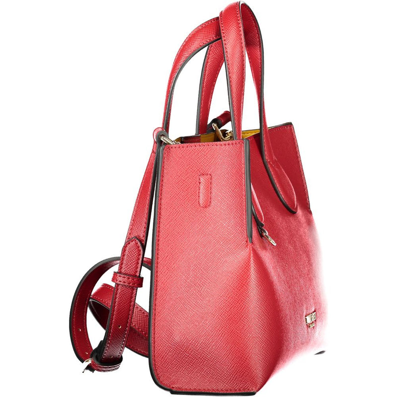 Twinset Red Polyethylene Handbag - Stylish and Functional