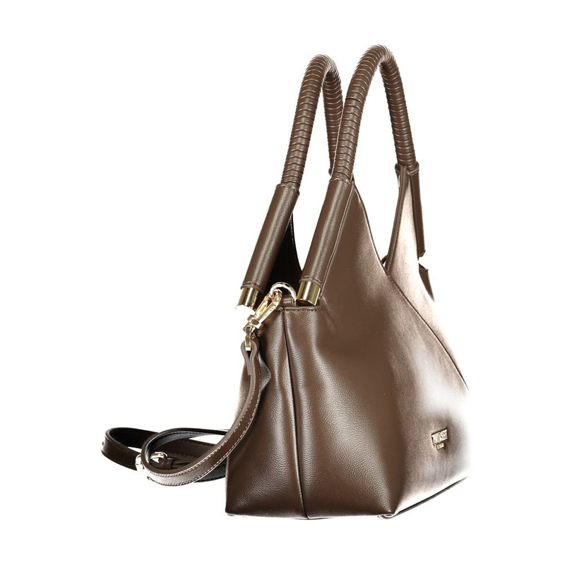 Sac à main en polyéthylène marron Twinset