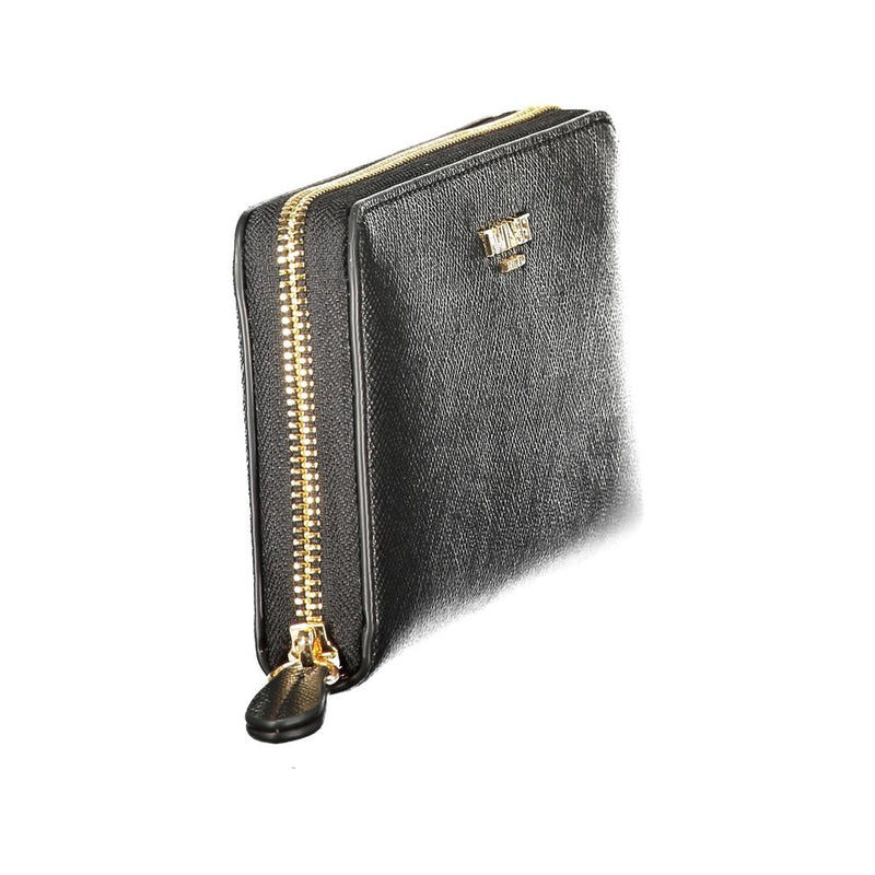 Twinset Black Polyethylene Wallet - Stylish and Functional