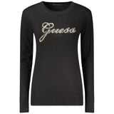 Guess Jeans Black Viscose Sweatshirt