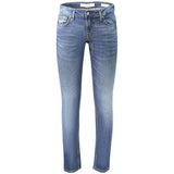 Guess Jeans Blue Cotton Skinny Jeans