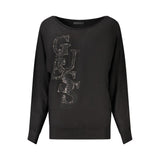 Guess Jeans Black Viscose Sweatshirt