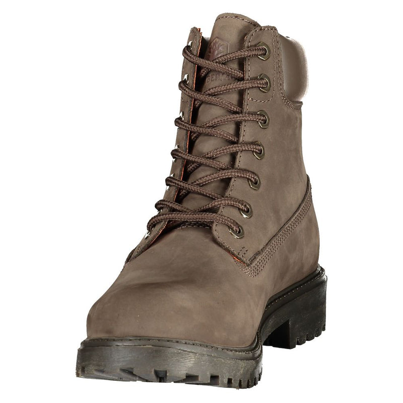 Lumberjack Brown Polyester Ankle Boots for Men