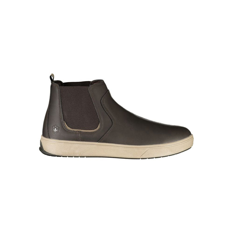 Lumberjack Brown Polyester Ankle Boots for Men