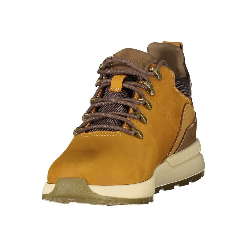 Lumberjack Yellow Polyester Ankle Boots for Men