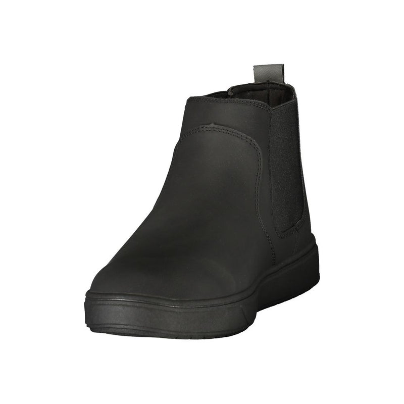 Lumberjack Black Polyester Ankle Boots for Men