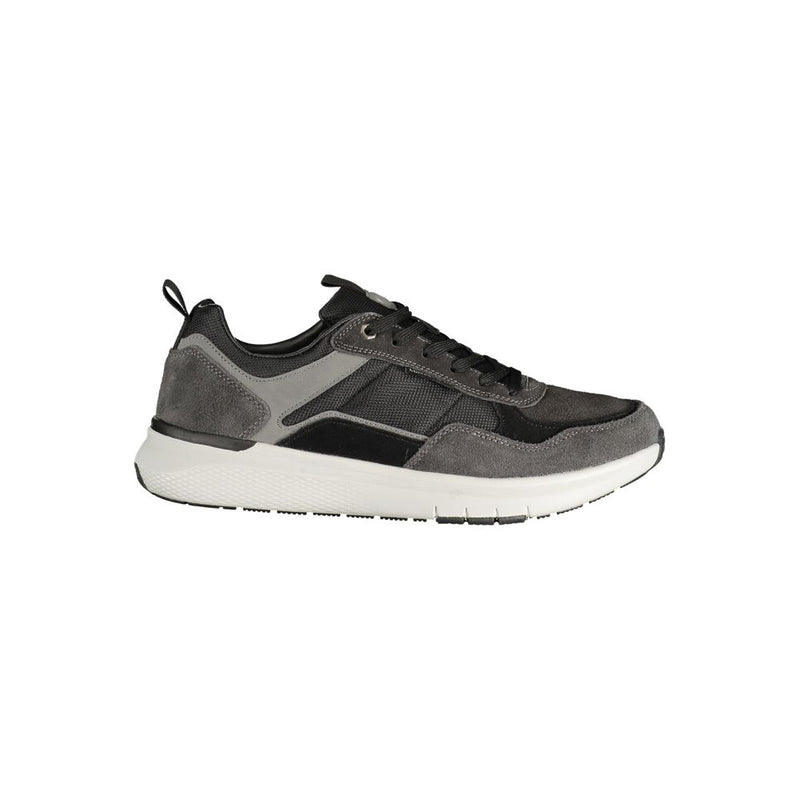 Lumberjack Gray Polyester Athletic Sneakers for Men