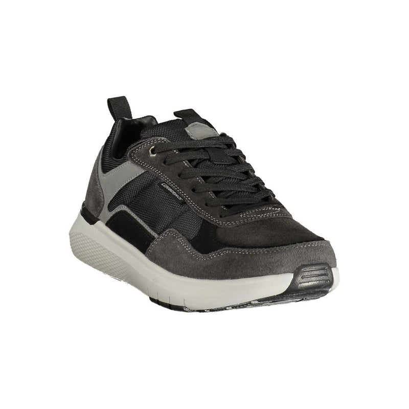 Lumberjack Gray Polyester Athletic Sneakers for Men