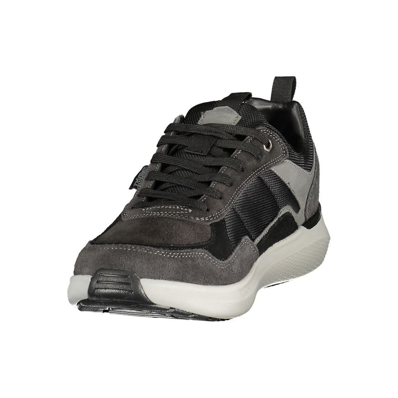 Lumberjack Gray Polyester Athletic Sneakers for Men