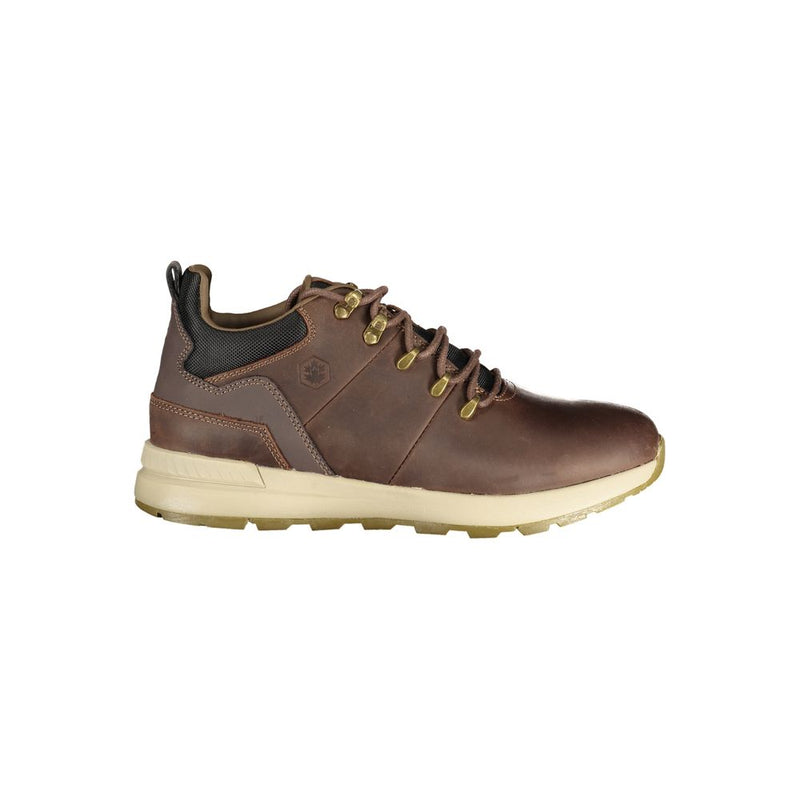 Lumberjack Brown Polyester Ankle Boots for Men