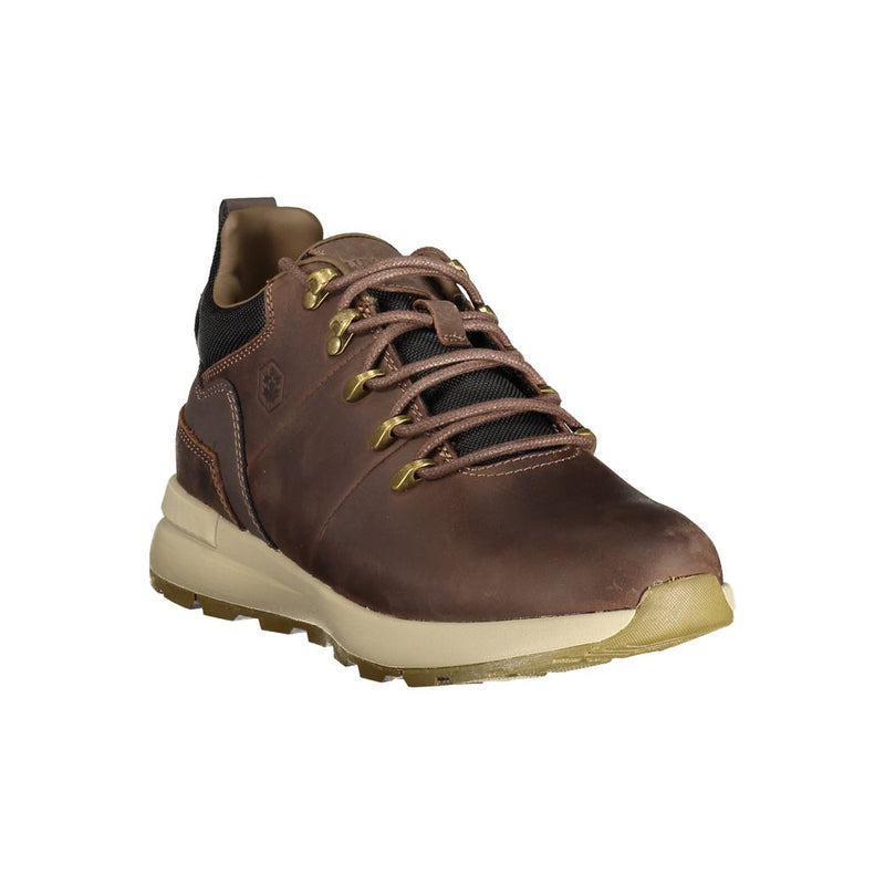 Lumberjack Brown Polyester Ankle Boots for Men