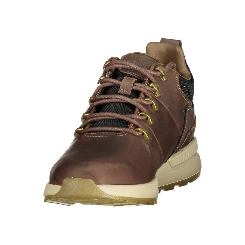 Lumberjack Brown Polyester Ankle Boots for Men