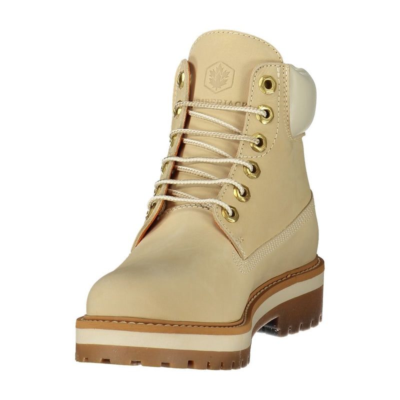 Lumberjack Beige Polyester Ankle Boots for Women