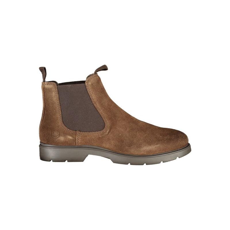 Lumberjack Brown Polyester Ankle Boots for Men