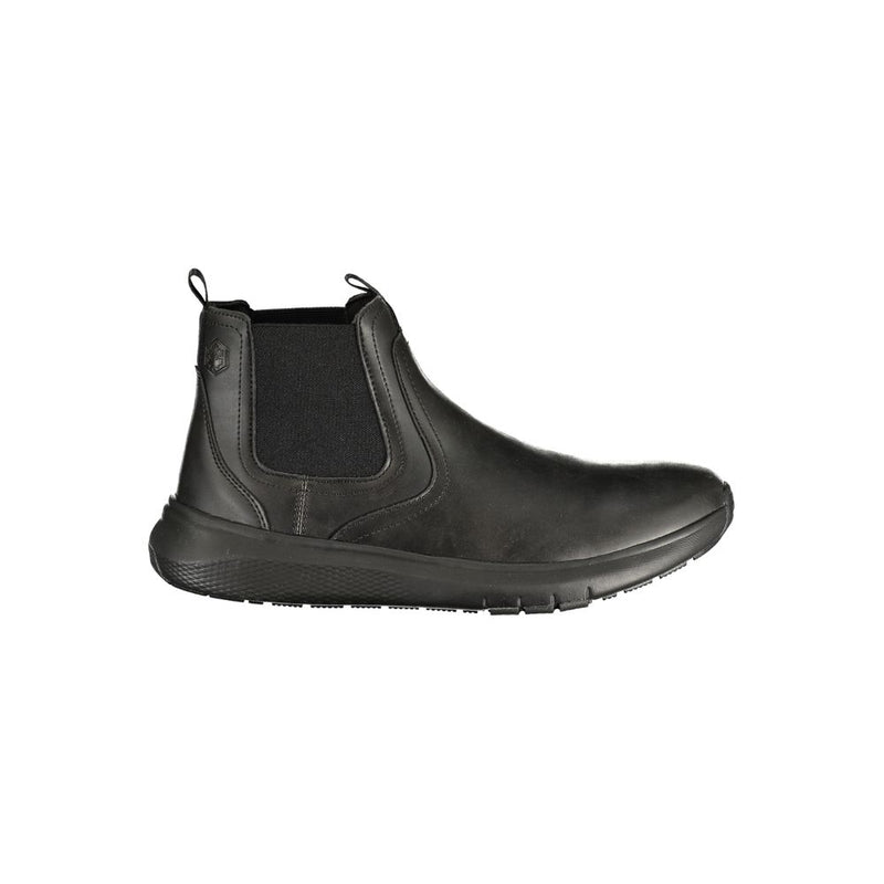 Lumberjack Black Polyester Ankle Boots for Men