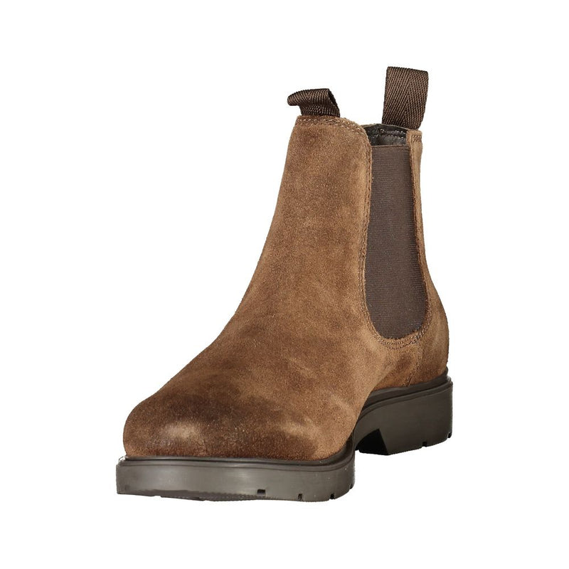 Lumberjack Brown Polyester Ankle Boots for Men