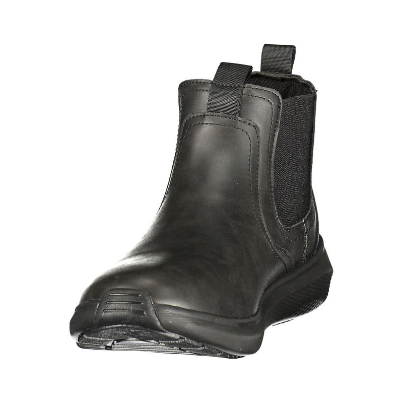 Lumberjack Black Polyester Ankle Boots for Men