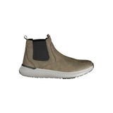 Lumberjack Green Polyester Ankle Boots