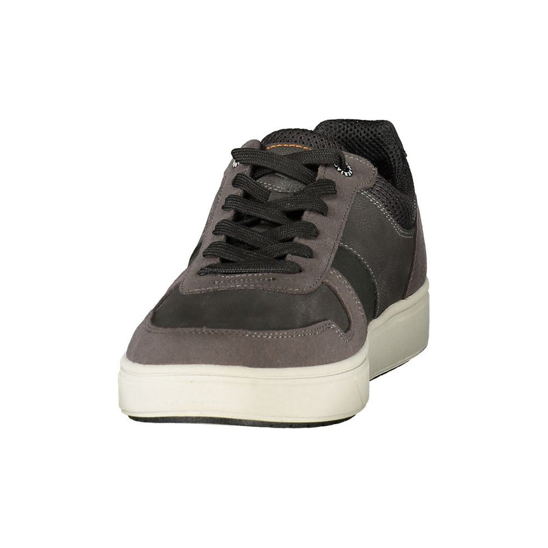 Lumberjack Gray Polyester Athletic Sneakers for Men