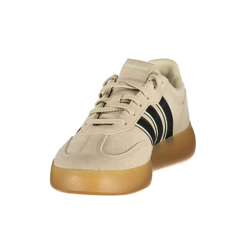 Adidas VL Court 3.0 Beige Athletic Sneakers for Women