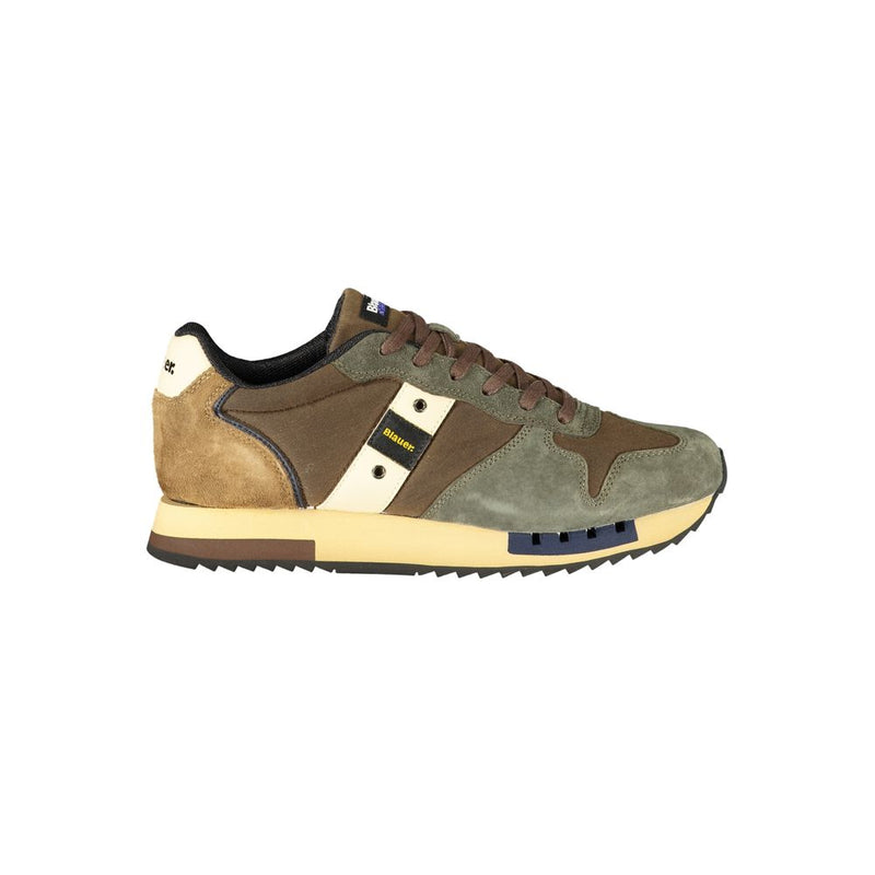 Blauer Brown Polyester Athletic Sneakers for Men