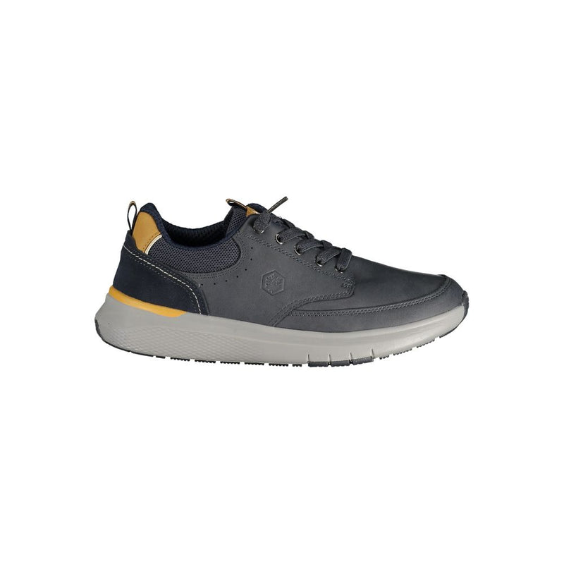 Lumberjack Blue Polyester Athletic Sneakers for Men