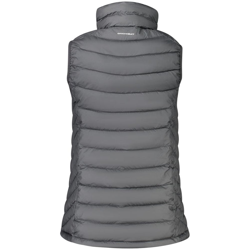 Columbia Black Polyester Sleeveless Jacket for Women