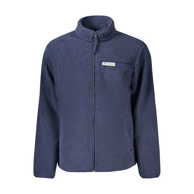 Columbia Blue Polyester Sweatshirt - Comfortable & Stylish