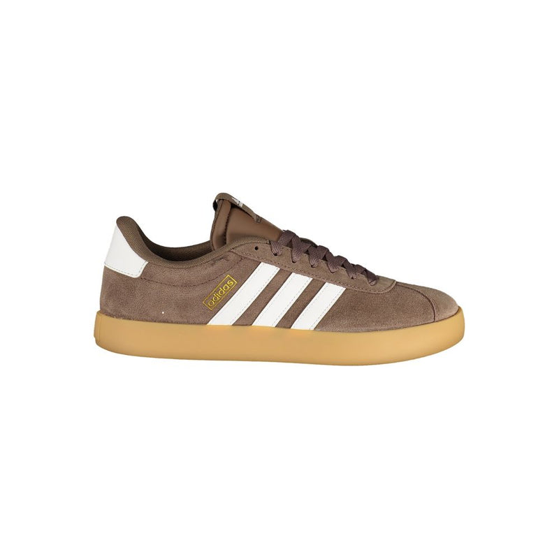 Adidas VL Court 3.0 Brown Athletic Sneakers for Men