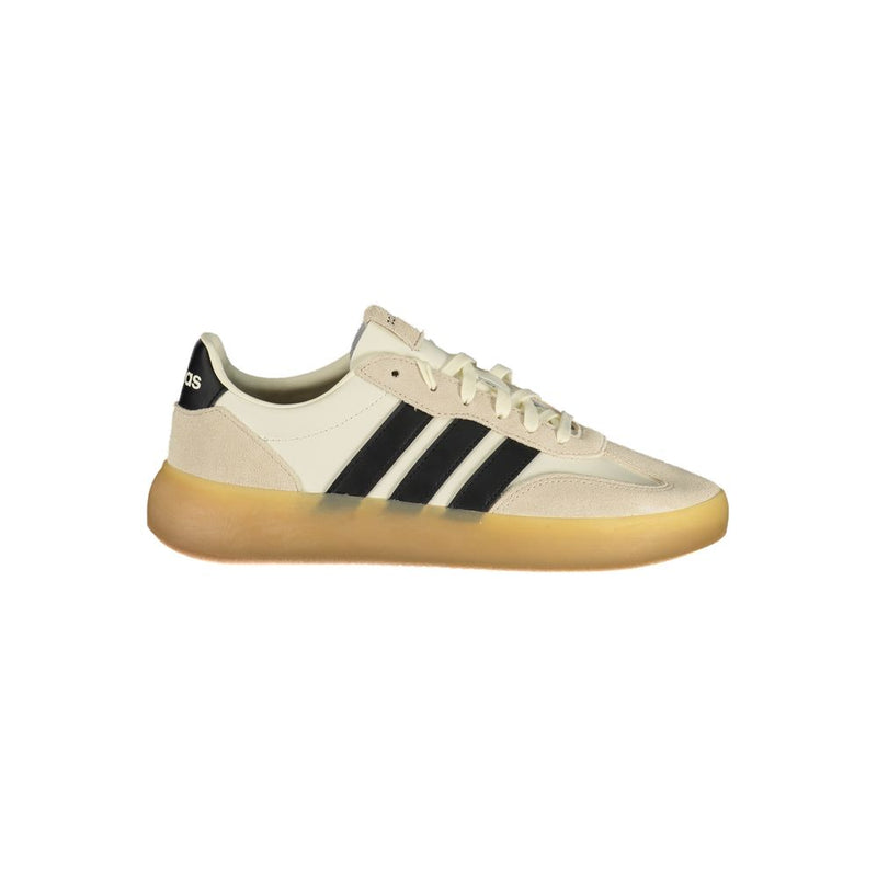 Adidas White Polyester Athletic Sneakers - Barreda Decode Lux