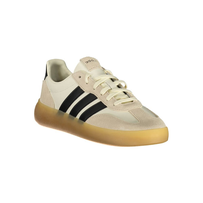 Adidas White Polyester Athletic Sneakers - Barreda Decode Lux