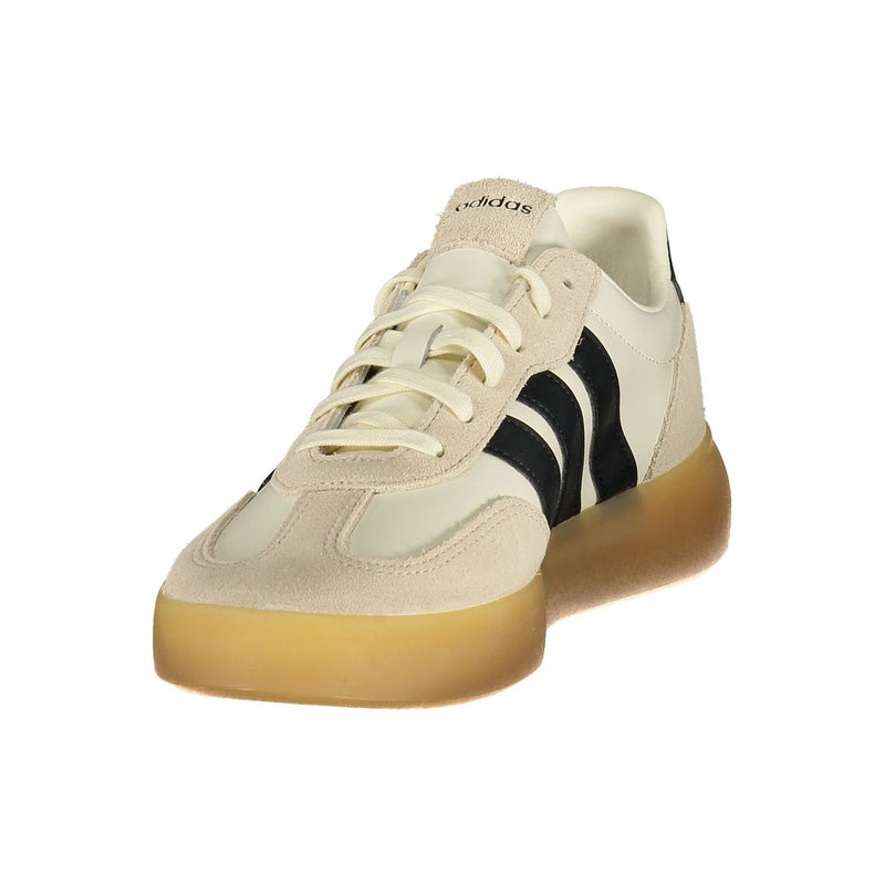 Adidas White Polyester Athletic Sneakers - Barreda Decode Lux