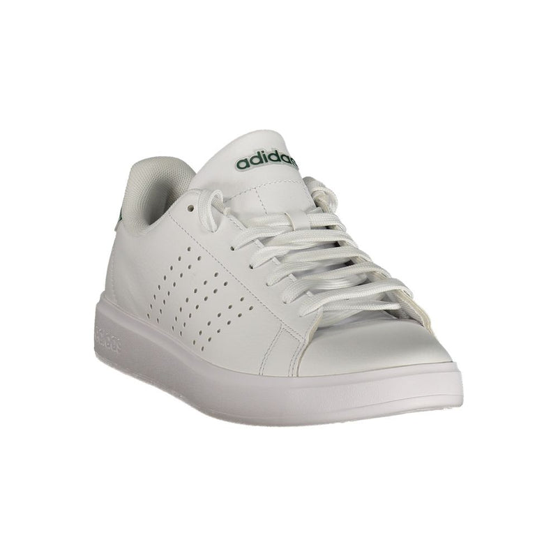Adidas Advantage 2.0 White Athletic Sneakers for Men