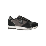 Blauer Black Polyester Athletic Sneakers