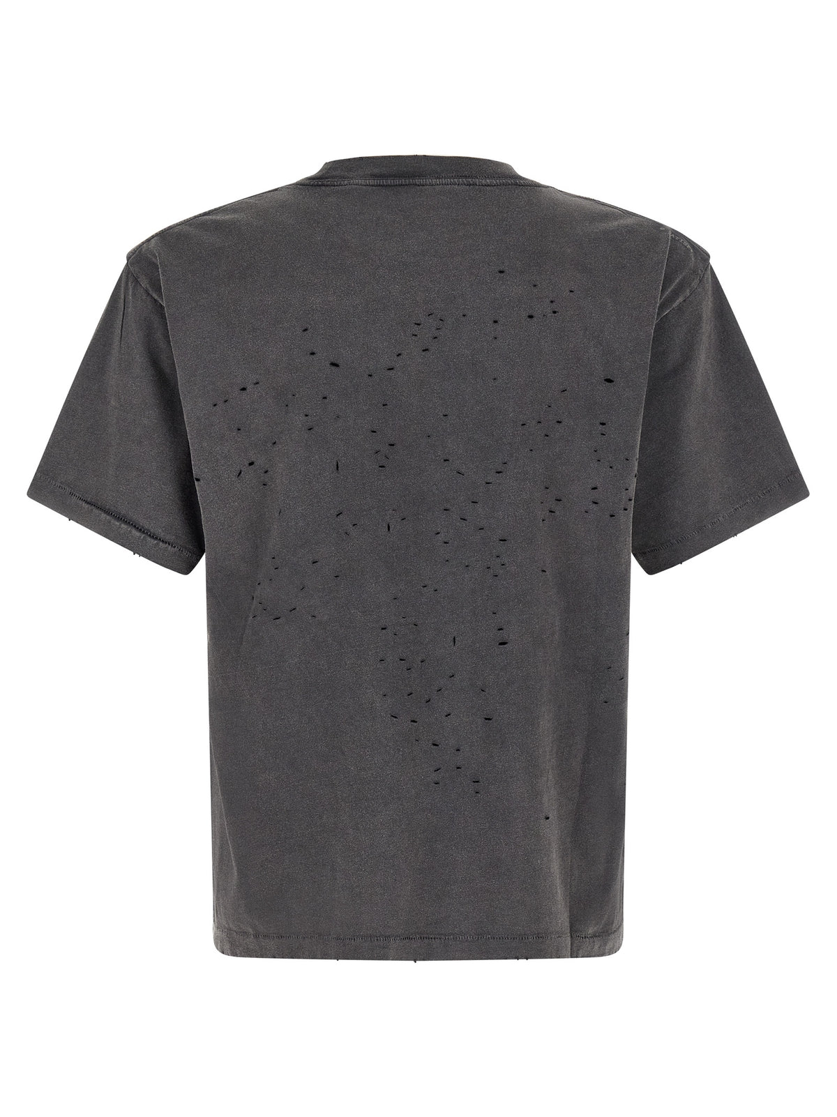 SATISFY Gray Cotton T-Shirt