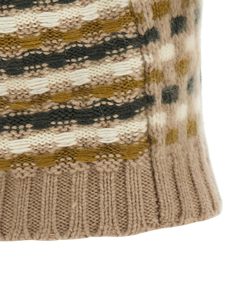 Marni Beige Wool Sleeveless Jacket for Women