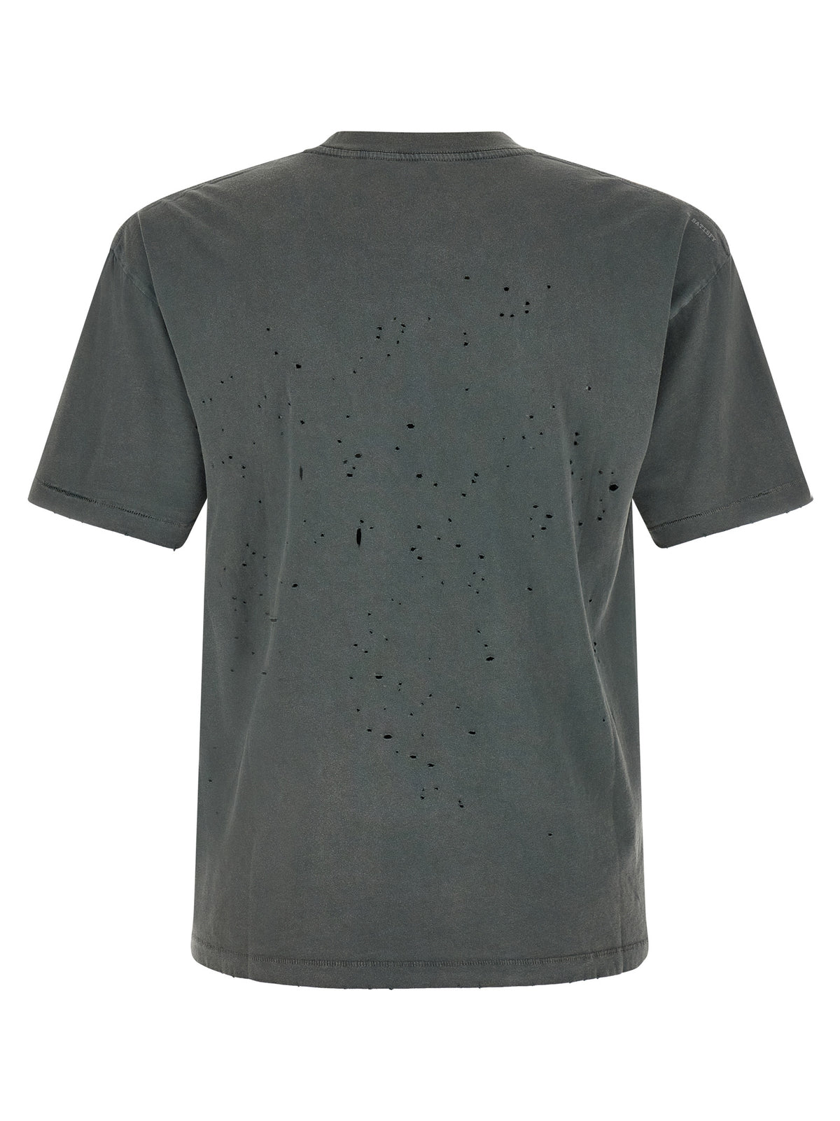 SATISFY Gray Cotton T-Shirt