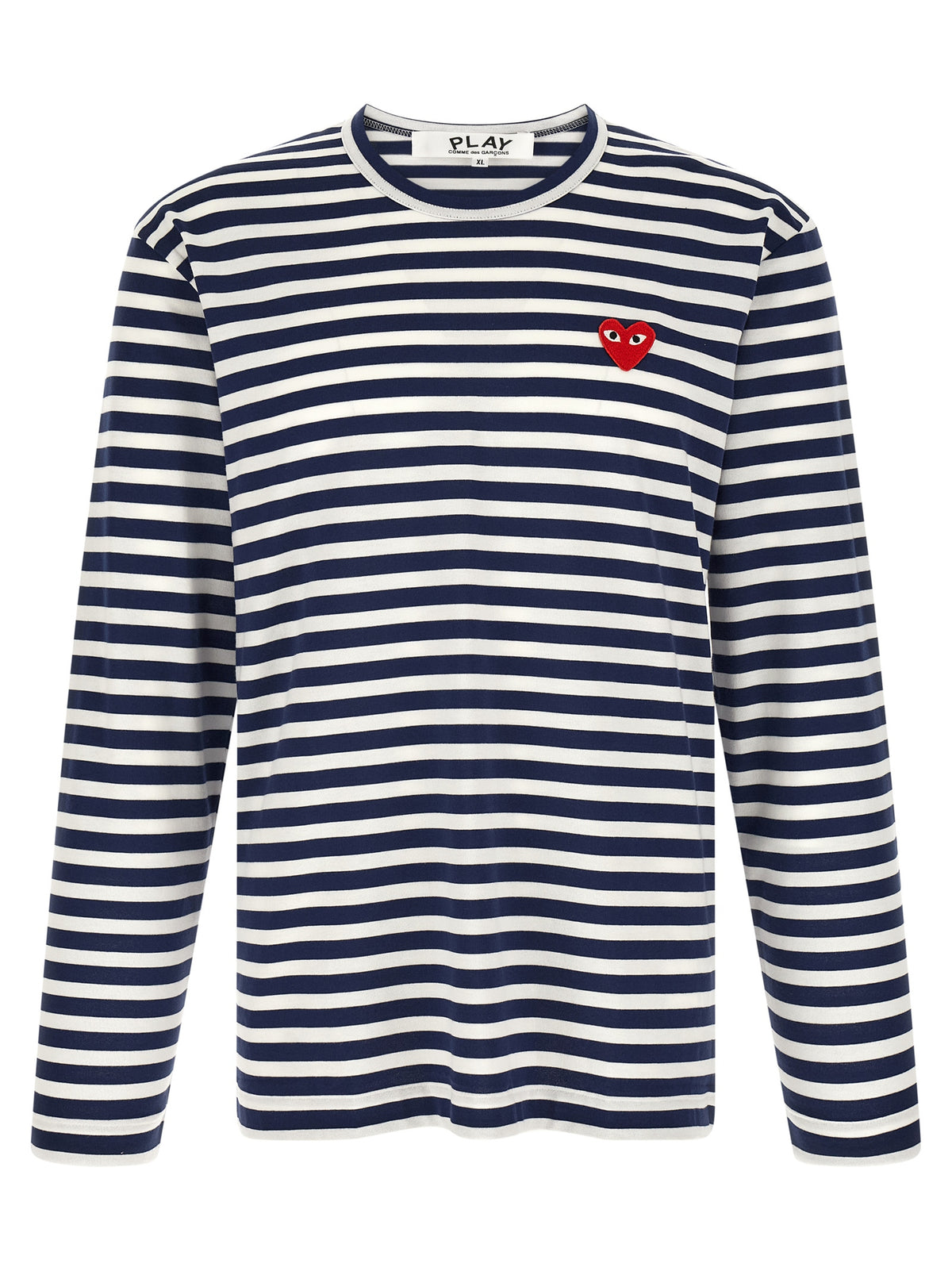 Comme Des Garçons Play Multicolor Cotton T-Shirt