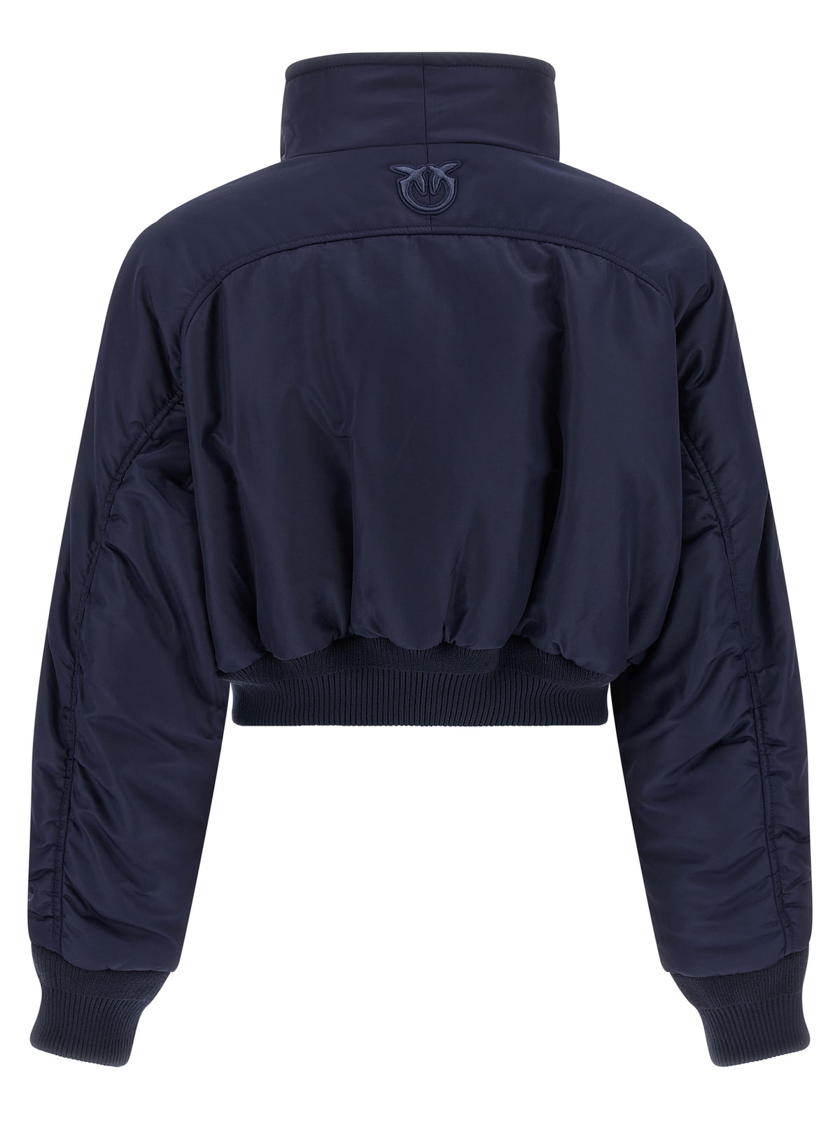 PINKO Blue Polyamide Bomber