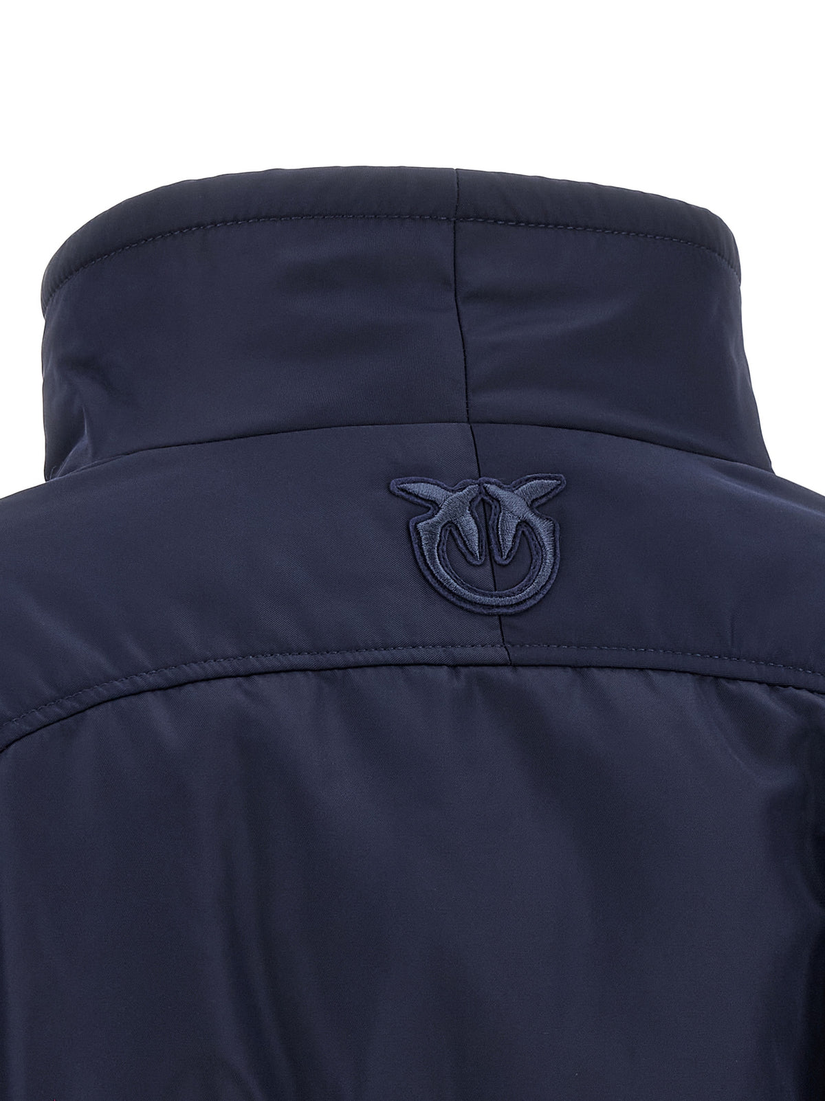 PINKO Blue Polyamide Bomber