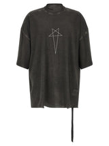 DRKSHDW Gray Cotton T-Shirt
