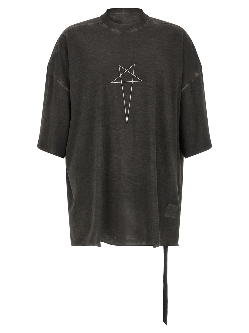 DRKSHDW Tommy T Gray Cotton T-Shirt for Men