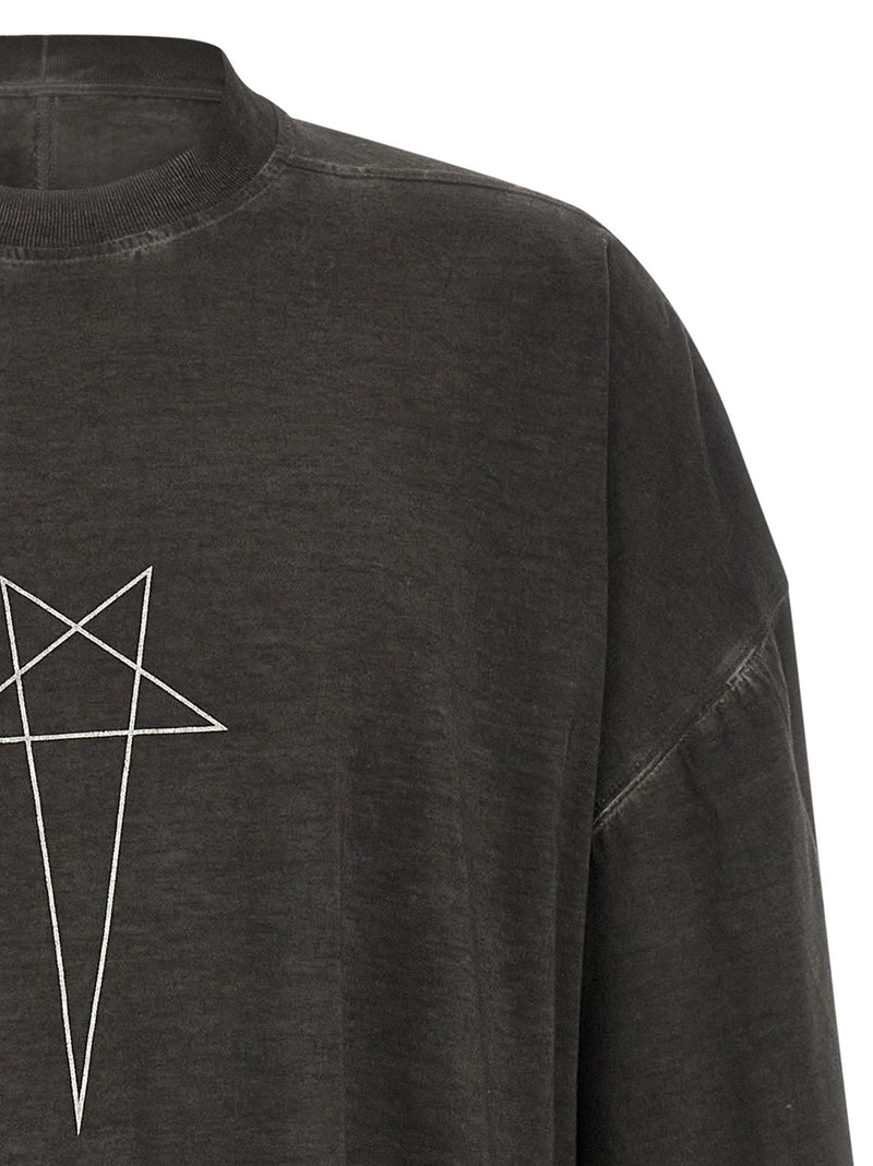 DRKSHDW Tommy T Gray Cotton T-Shirt for Men