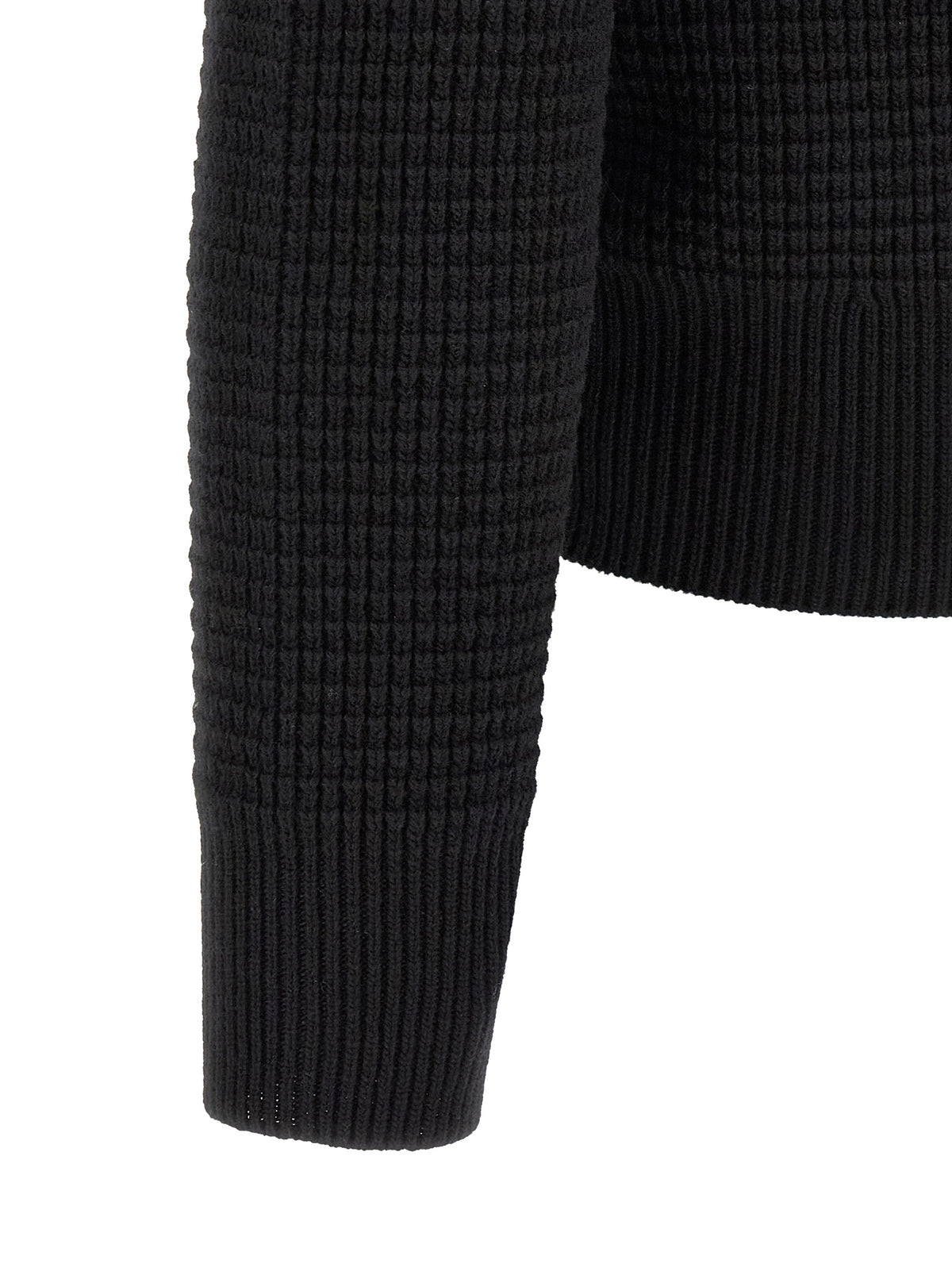 Moncler Black Polyamide Cardigan