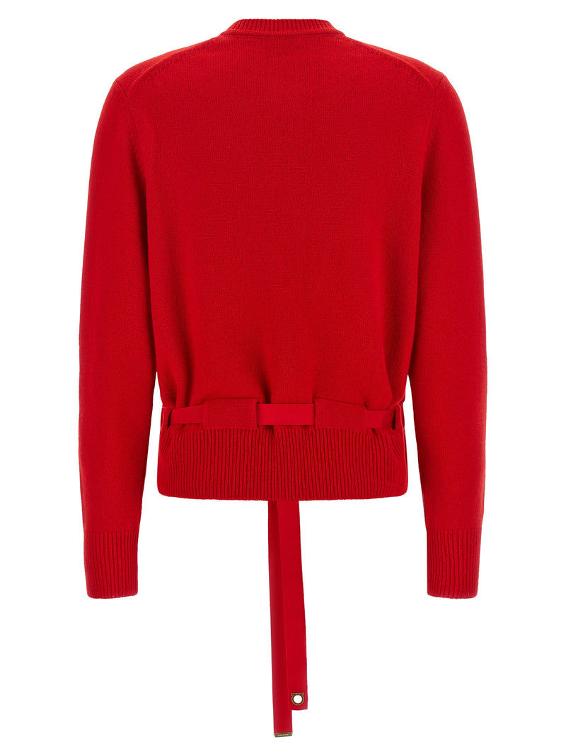 Ferragamo Red Cashmere Cardigan for Women