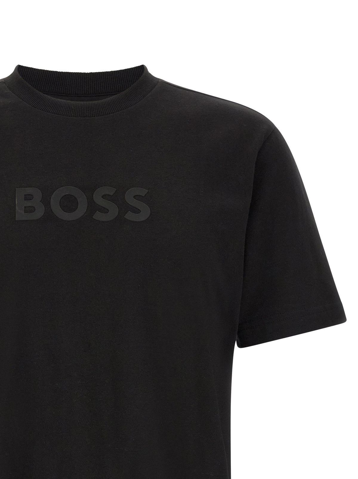 Hugo Boss Black Cotton T-Shirt