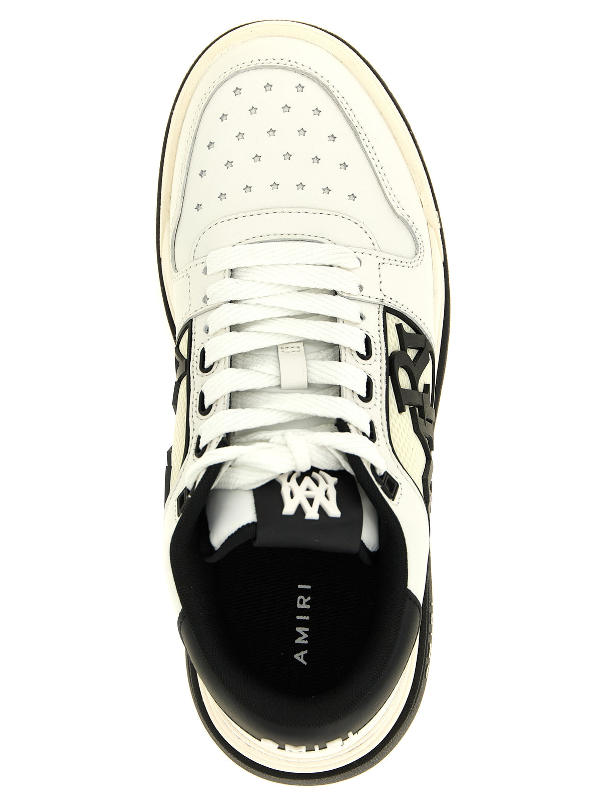 Amiri Bicolor Calfskin Low Top Sneakers