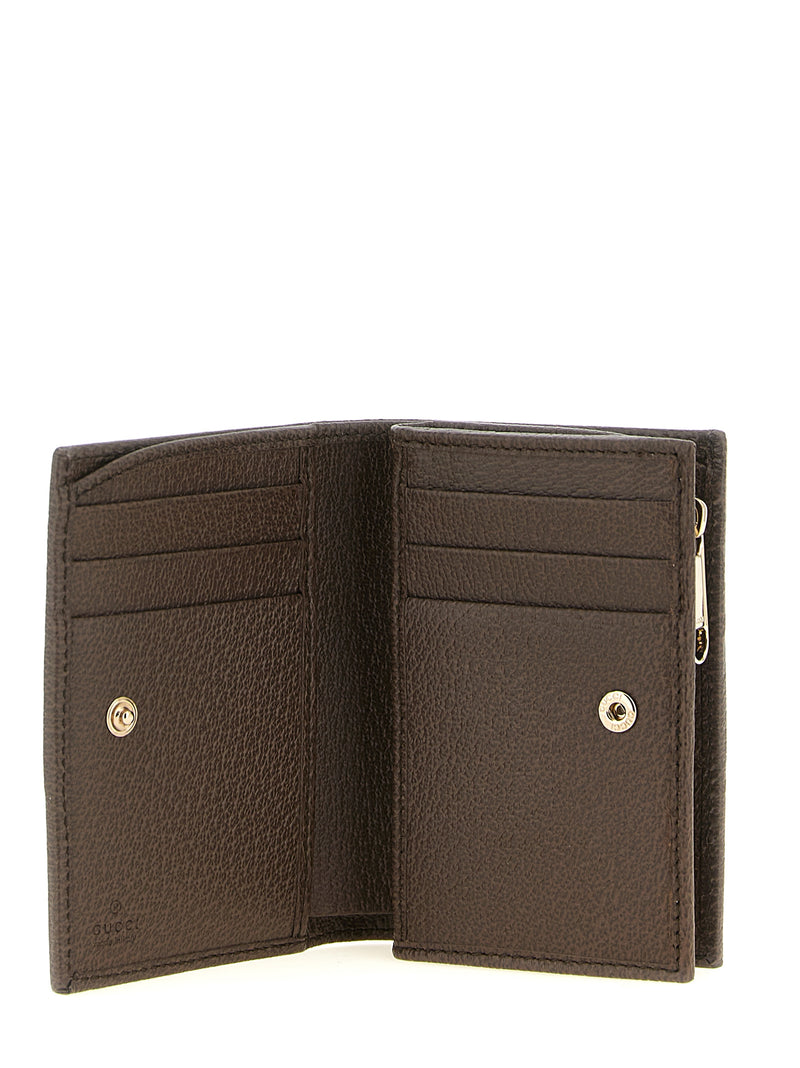 Gucci Ophidia Beige Polyethylene Cardholder