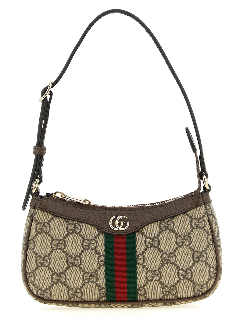 Gucci Ophidia Beige Polyethylene Crossbody Bag
