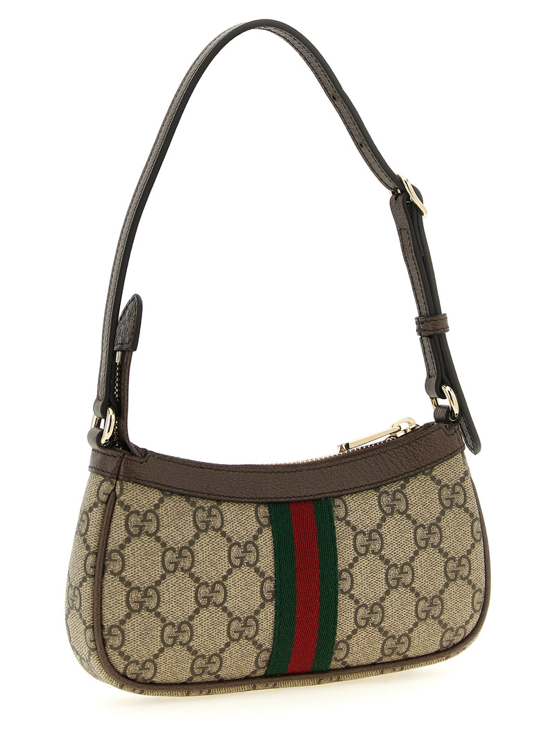 Gucci Ophidia Beige Polyethylene Crossbody Bag